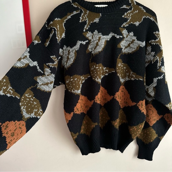 Fellini #Vintage 80s Knit Sweater - Picture 2 of 7